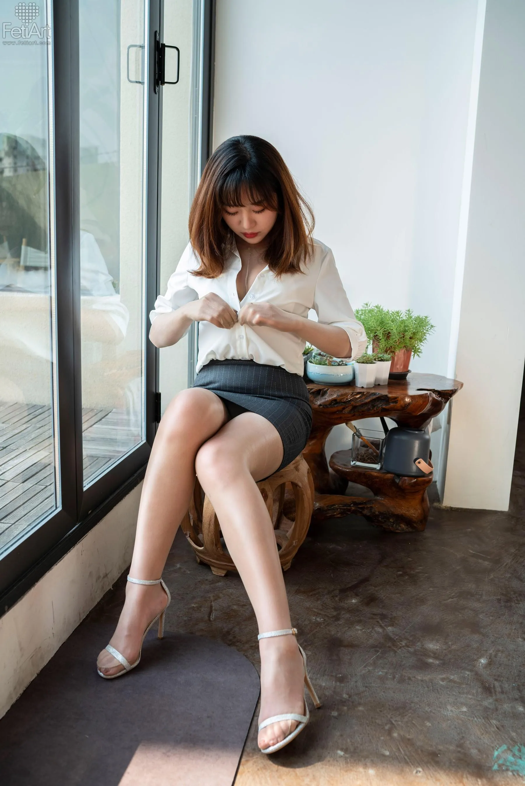 [FetiArt尚物集]NO.058 Toris full body pantyhose day [38P]插图6